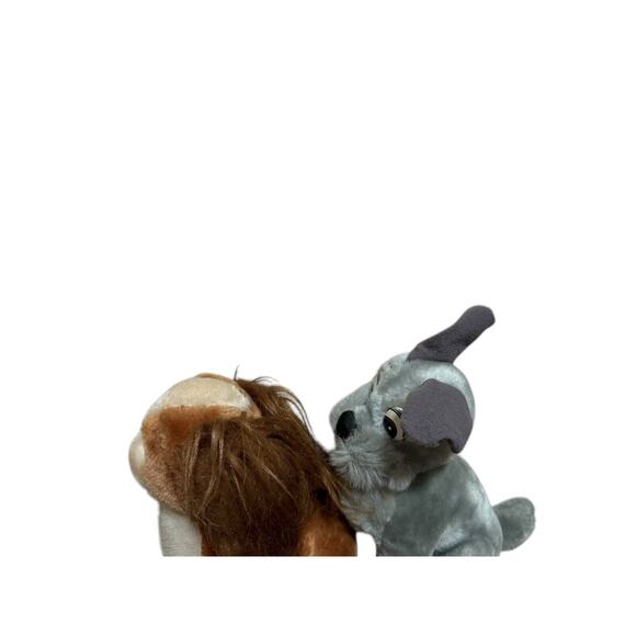 Lady and The Tramp 8" Stuffed Plushes Walt Disney World Disneyland Vintage Dogs - Picture 7 of 10